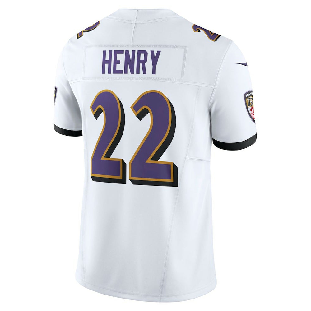 Derrick Henry Baltimore Ravens Vapor F.U.S.E. Limited Jersey - White for sale