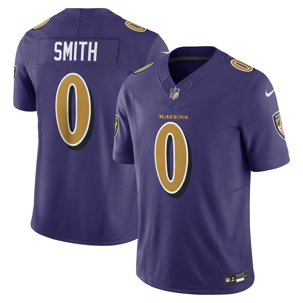 Roquan Smith Baltimore Ravens Alternate 2 Vapor F.U.S.E. Limited Jersey - Purple discount