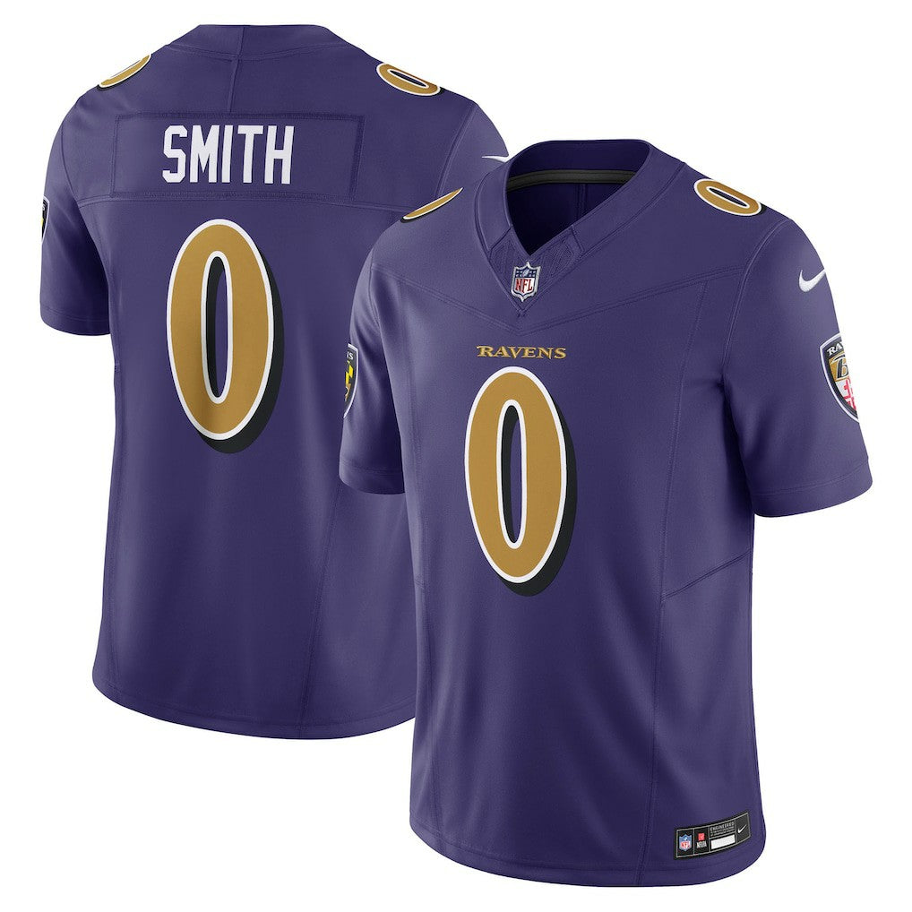 Roquan Smith Baltimore Ravens Alternate 2 Vapor F.U.S.E. Limited Jersey - Purple discount