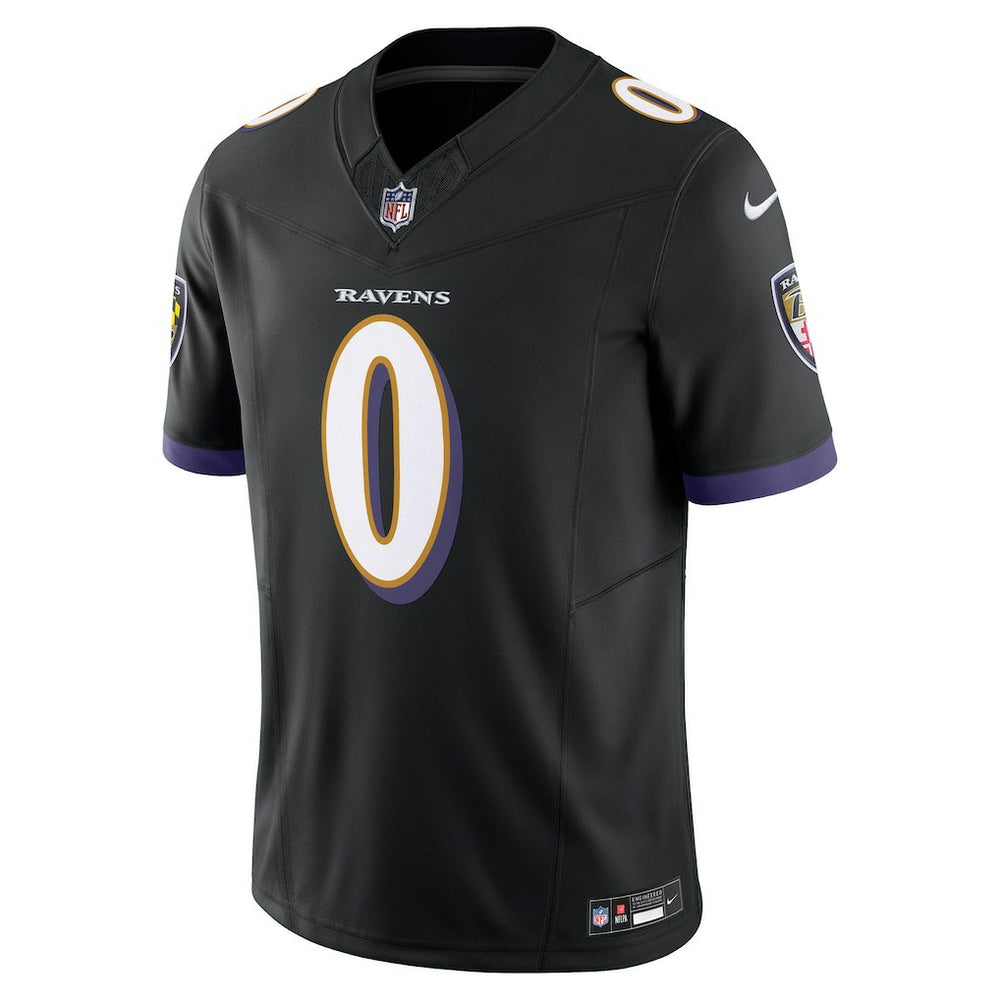 Roquan Smith Baltimore Ravens Alternate Vapor F.U.S.E. Limited Jersey - Black on sale