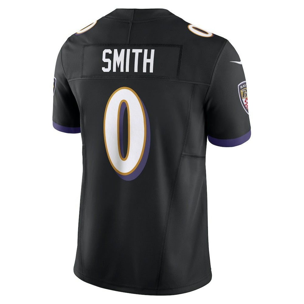 Roquan Smith Baltimore Ravens Alternate Vapor F.U.S.E. Limited Jersey - Black on sale