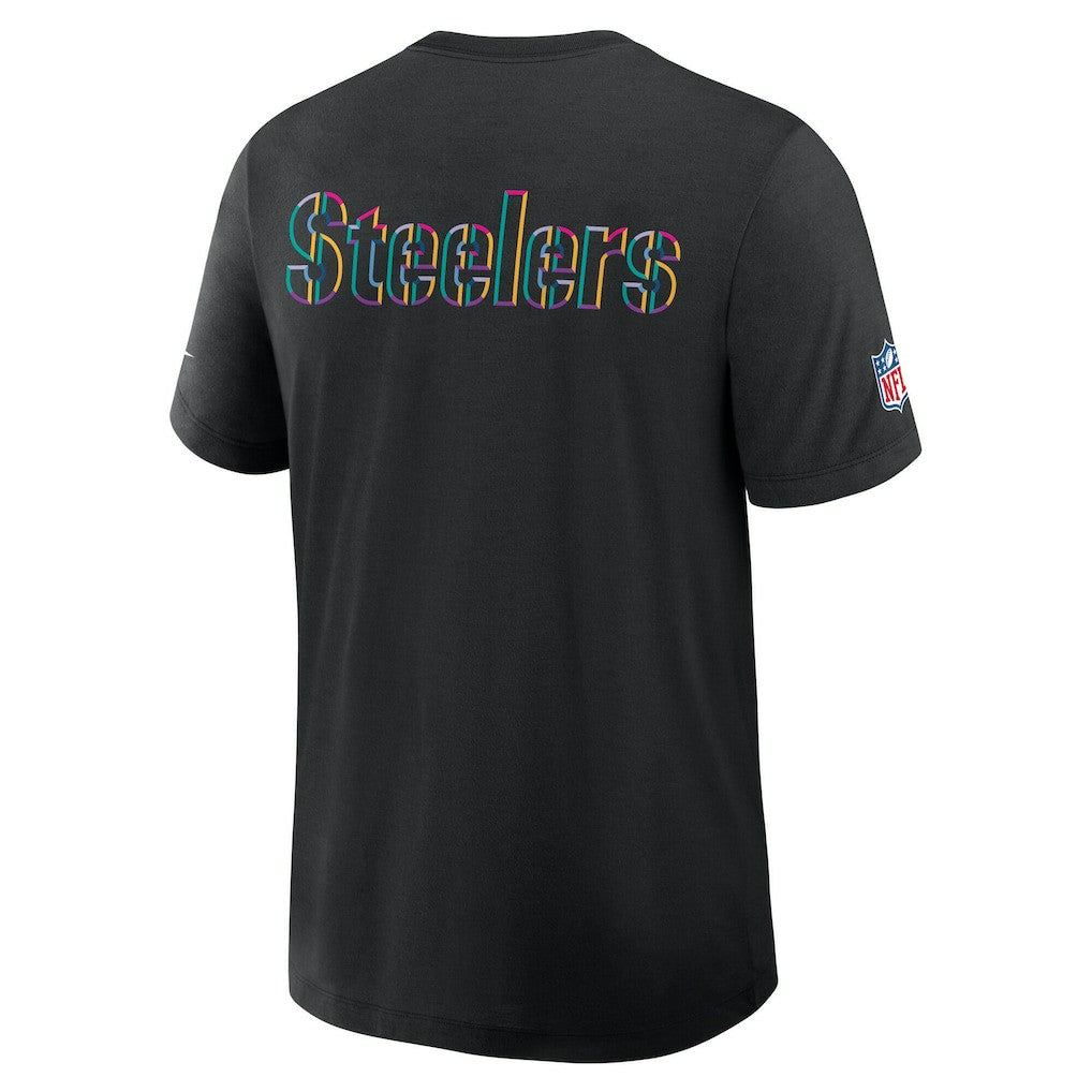 Pittsburgh Steelers Tall 2025 NFL Crucial Catch Tri-Blend Dri-FIT T-Shirt - Black online
