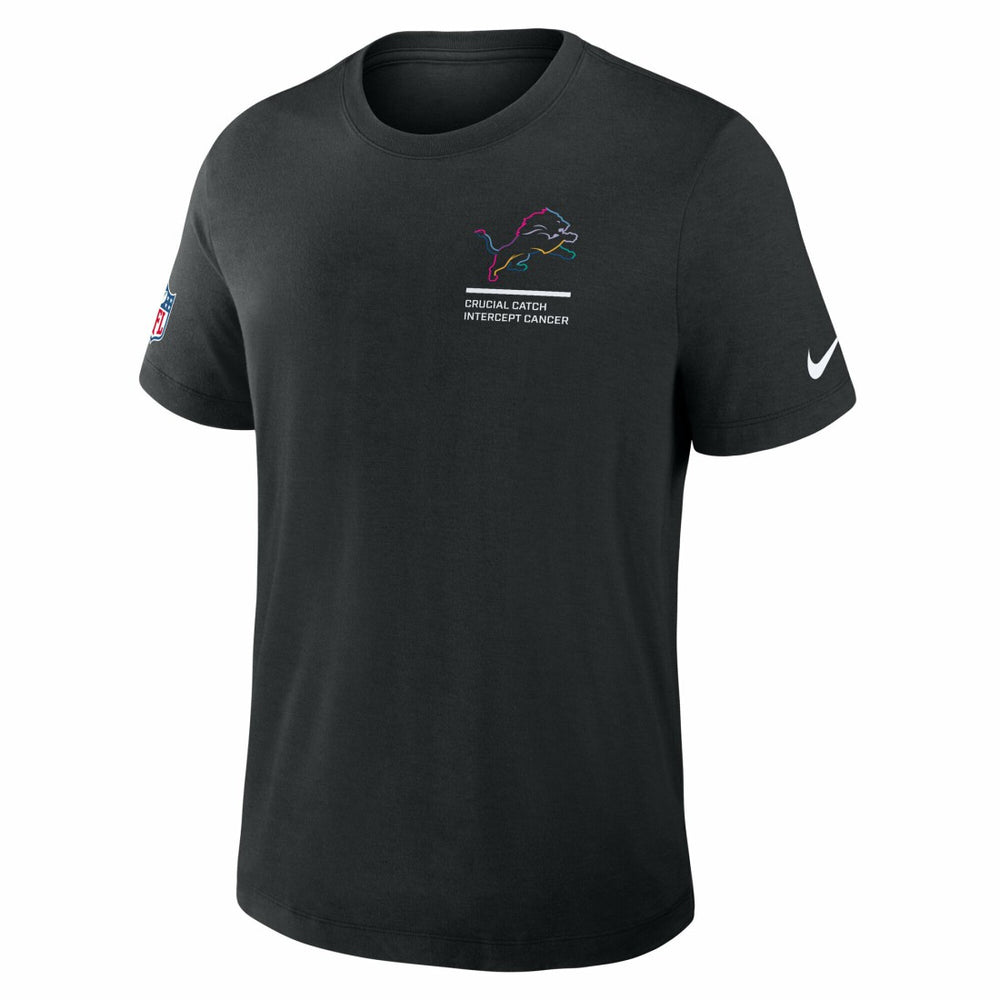 Detroit Lions Tall 2025 NFL Crucial Catch Tri-Blend Dri-FIT T-Shirt - Black outlet