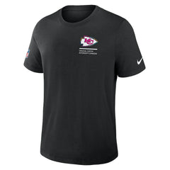 Kansas City Chiefs Tall 2025 NFL Crucial Catch Tri-Blend Dri-FIT T-Shirt - Black on sale