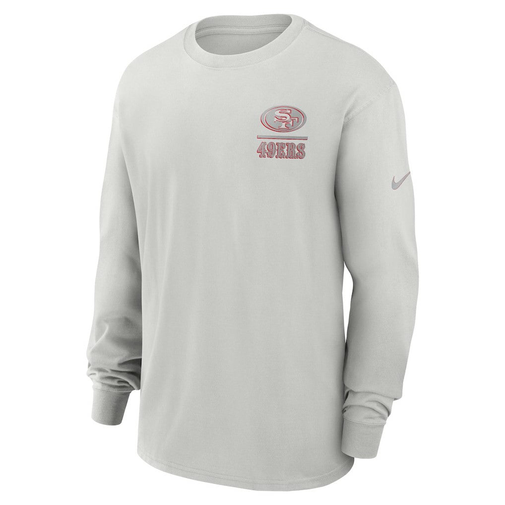 San Francisco 49ers Essential Heavy Max90 Long Sleeve T-Shirt - Gray online