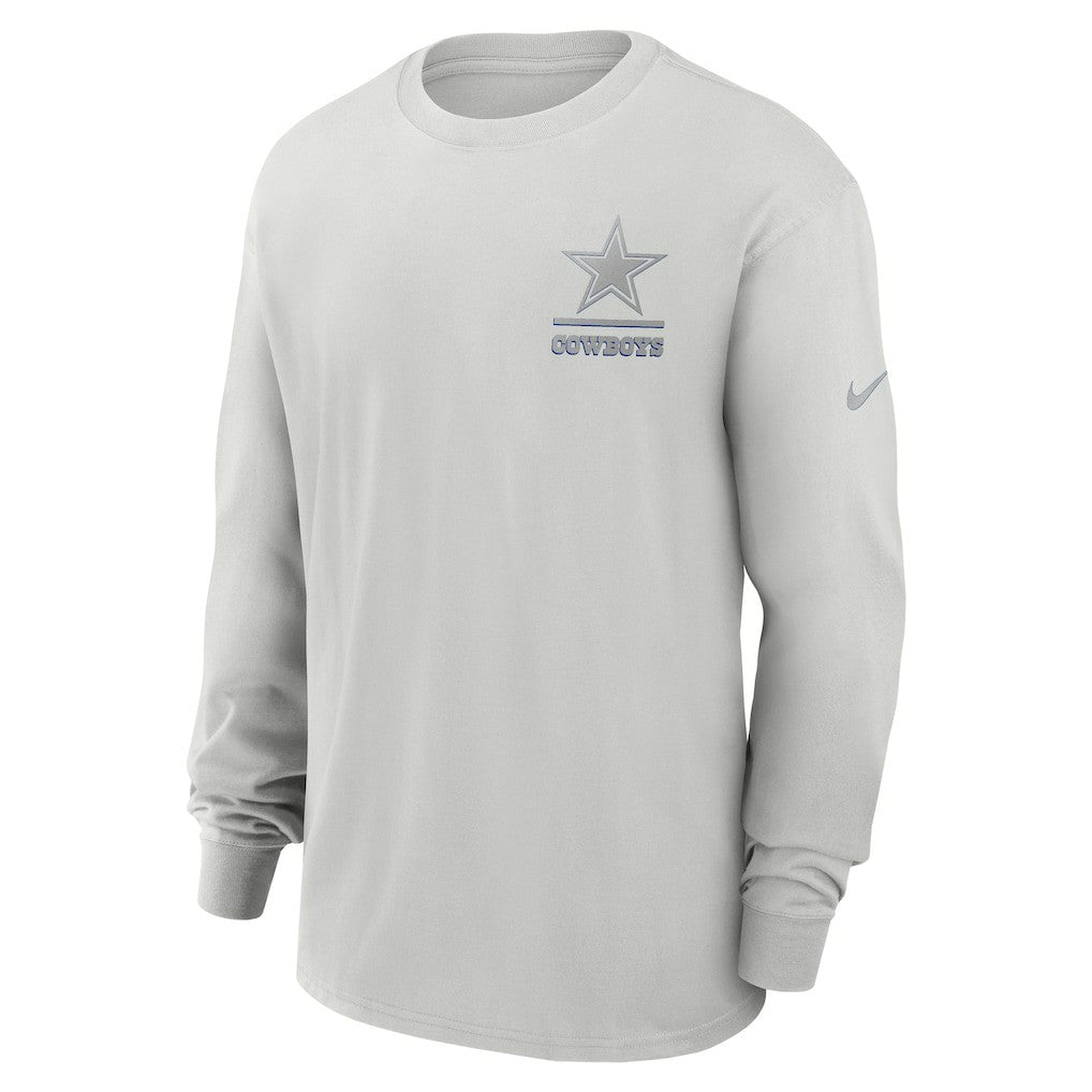 Dallas Cowboys Essential Heavy Max90 Long Sleeve T-Shirt - Gray sale