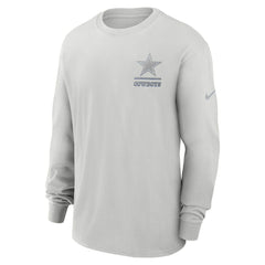 Dallas Cowboys Essential Heavy Max90 Long Sleeve T-Shirt - Gray sale