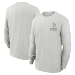Minnesota Vikings Essential Heavy Max90 Long Sleeve T-Shirt - Gray outlet