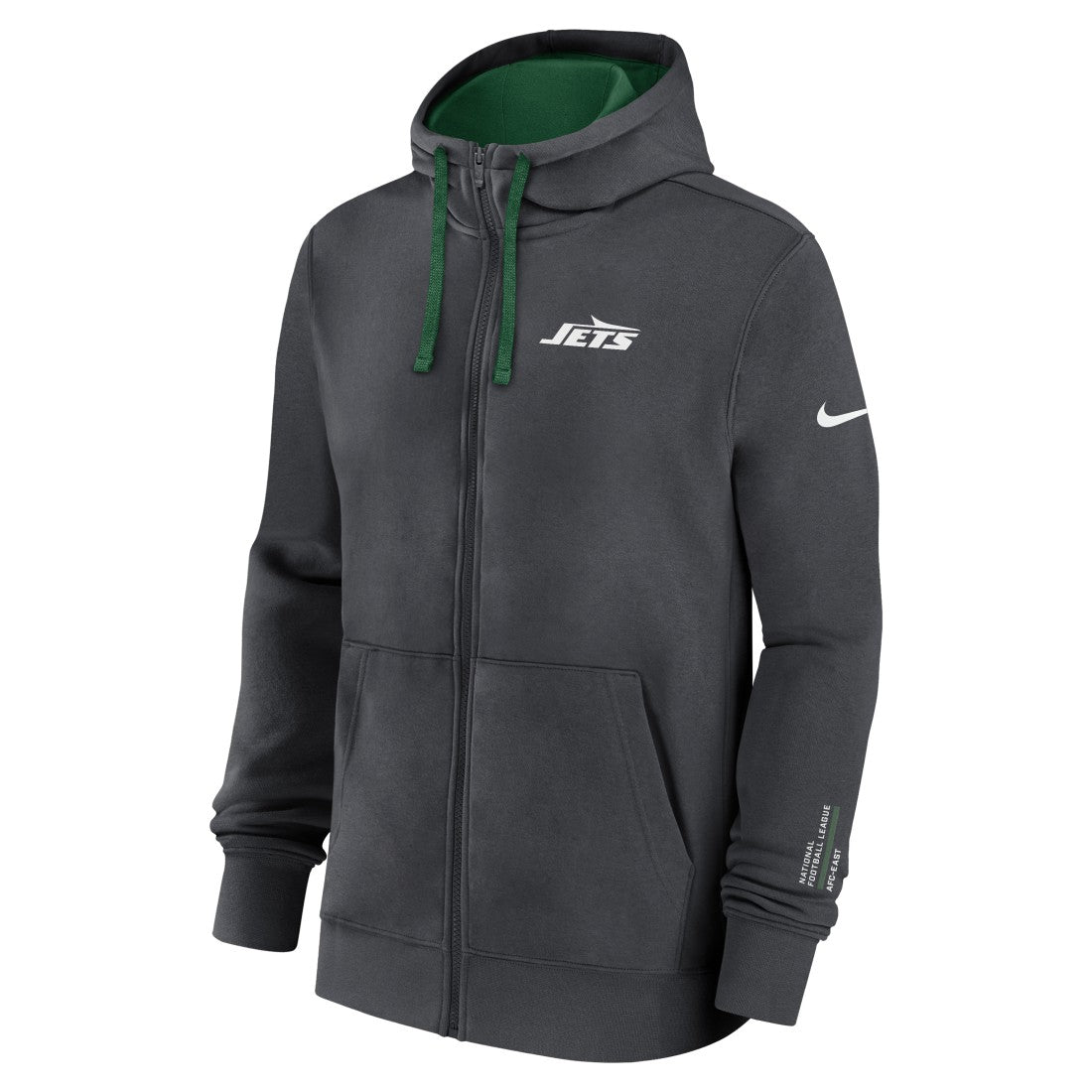 New York Jets Primetime Club Full-Zip Hoodie - Anthracite cheap
