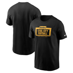 Pittsburgh Steelers Primetime Local Essential T-Shirt - Black outlet