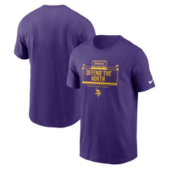 Minnesota Vikings Primetime Local Essential T-Shirt - Purple discount