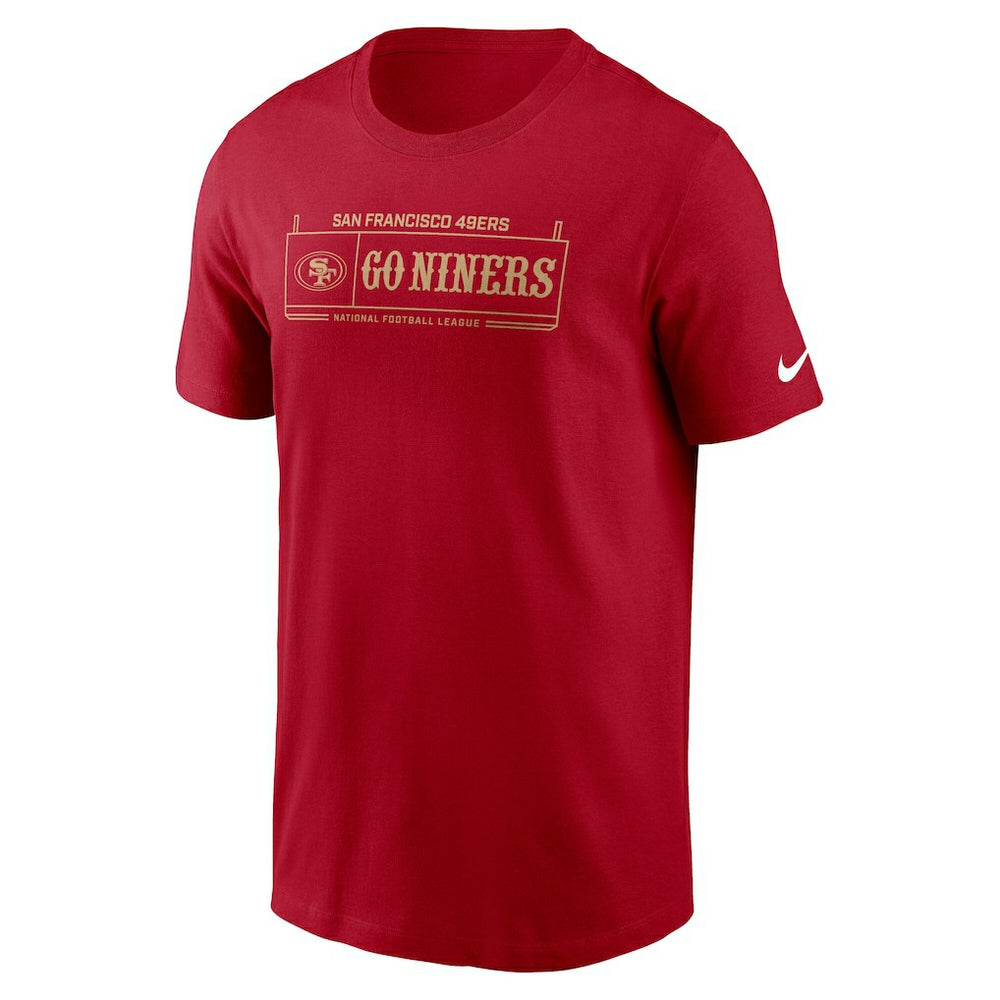 San Francisco 49ers Primetime Local Essential T-Shirt - Scarlet discount