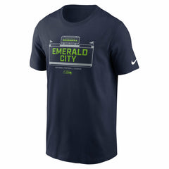 Seattle Seahawks Primetime Local Essential T-Shirt - College Navy on sale