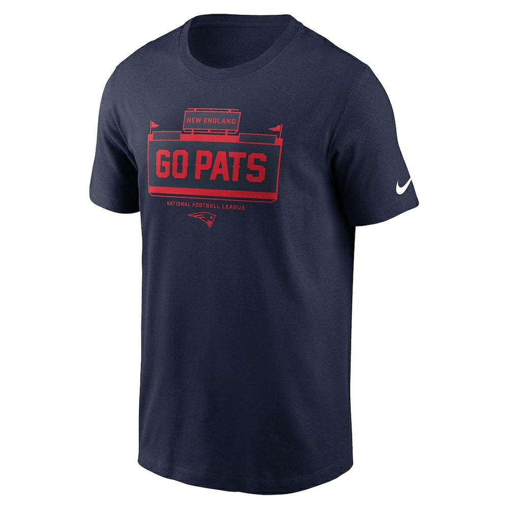 New England Patriots Primetime Local Essential T-Shirt - Navy sale