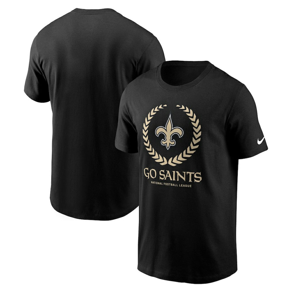 New Orleans Saints Primetime Local Essential T-Shirt - Black online
