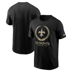 New Orleans Saints Primetime Local Essential T-Shirt - Black online