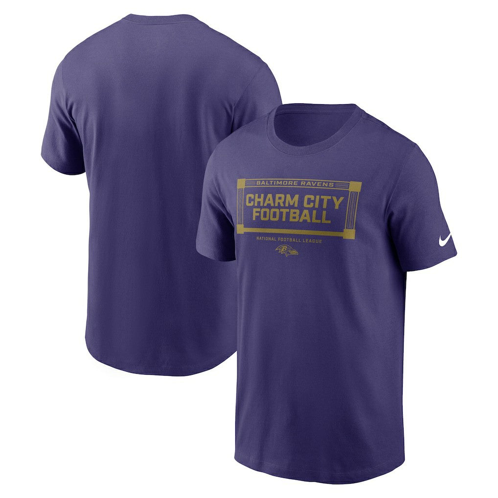 Baltimore Ravens Primetime Local Essential T-Shirt - Purple outlet