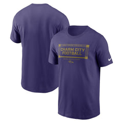 Baltimore Ravens Primetime Local Essential T-Shirt - Purple outlet