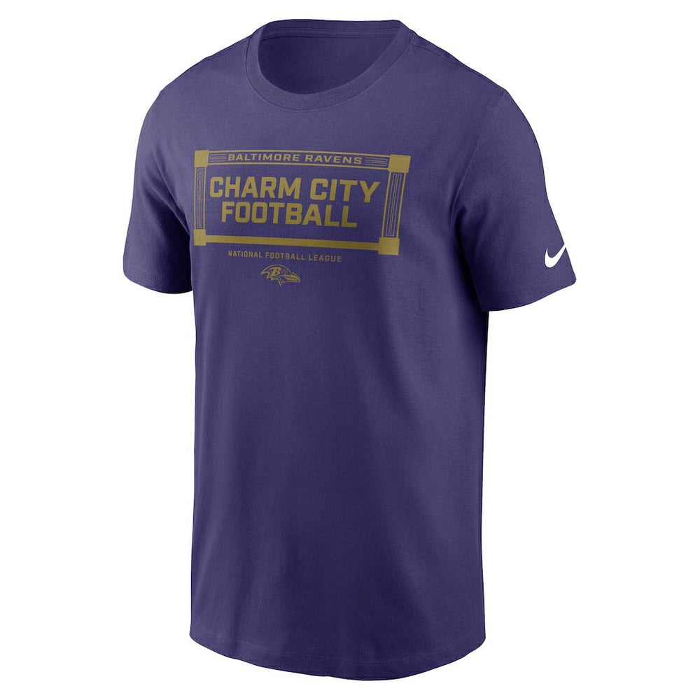 Baltimore Ravens Primetime Local Essential T-Shirt - Purple outlet