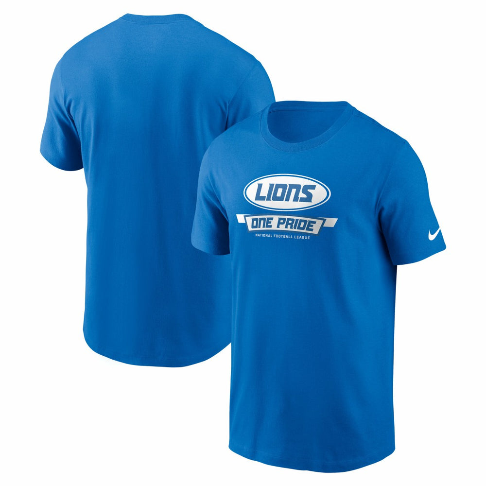 Detroit Lions Primetime Local Essential T-Shirt - Blue sale