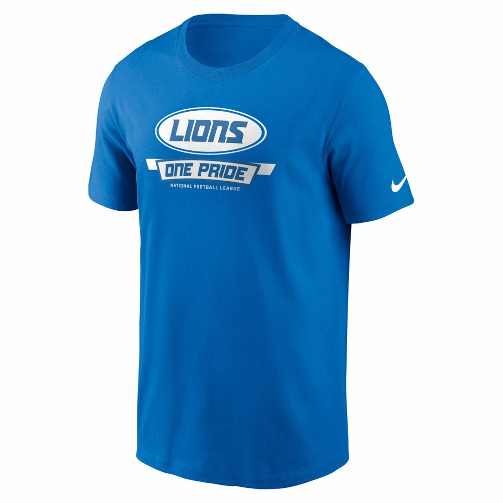 Detroit Lions Primetime Local Essential T-Shirt - Blue sale