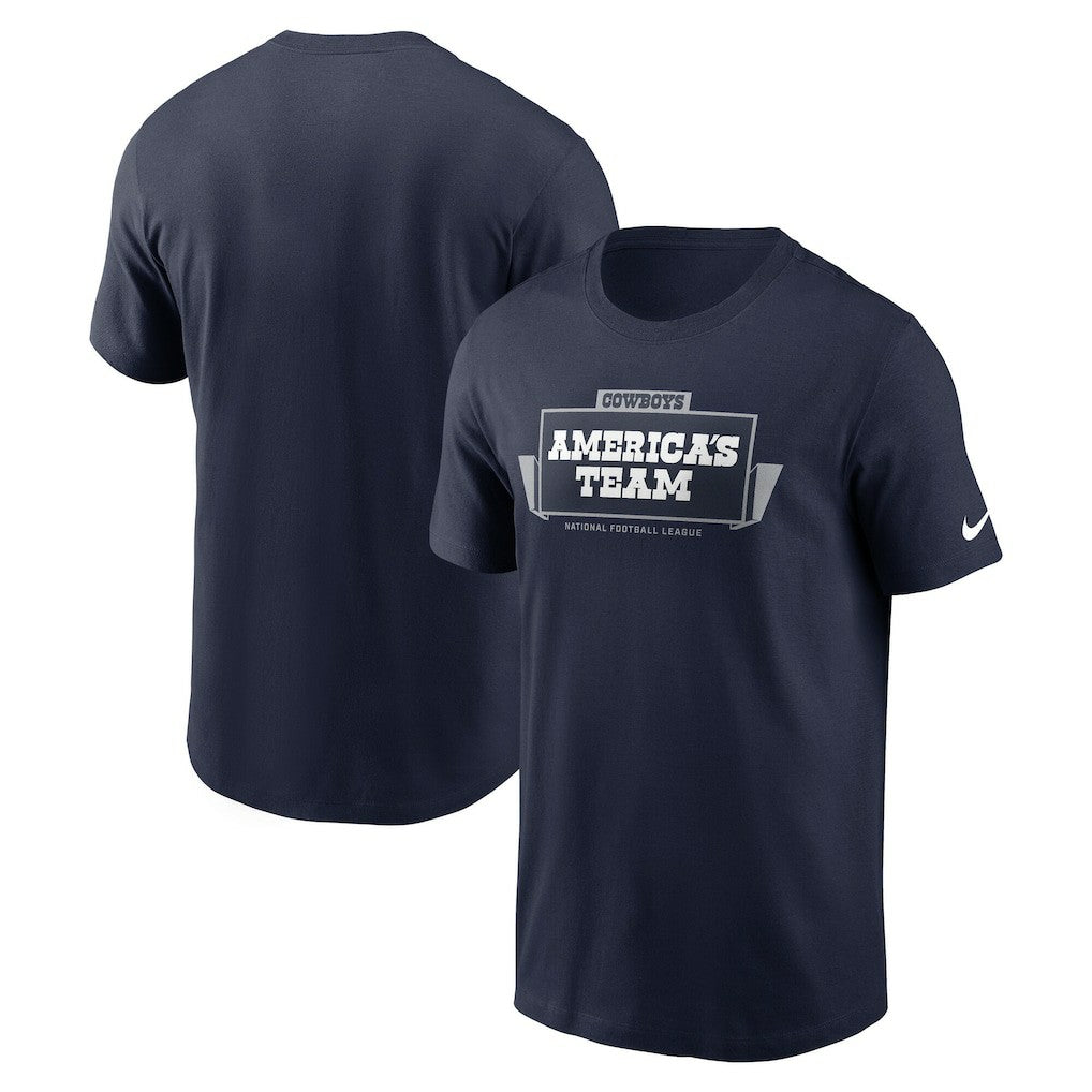 Dallas Cowboys Primetime Local Essential T-Shirt - Navy on sale