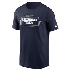 Dallas Cowboys Primetime Local Essential T-Shirt - Navy on sale