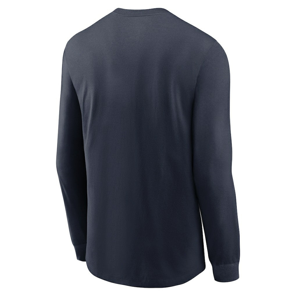 Chicago Bears Play to Win Essential Long Sleeve T-Shirt - Navy sale