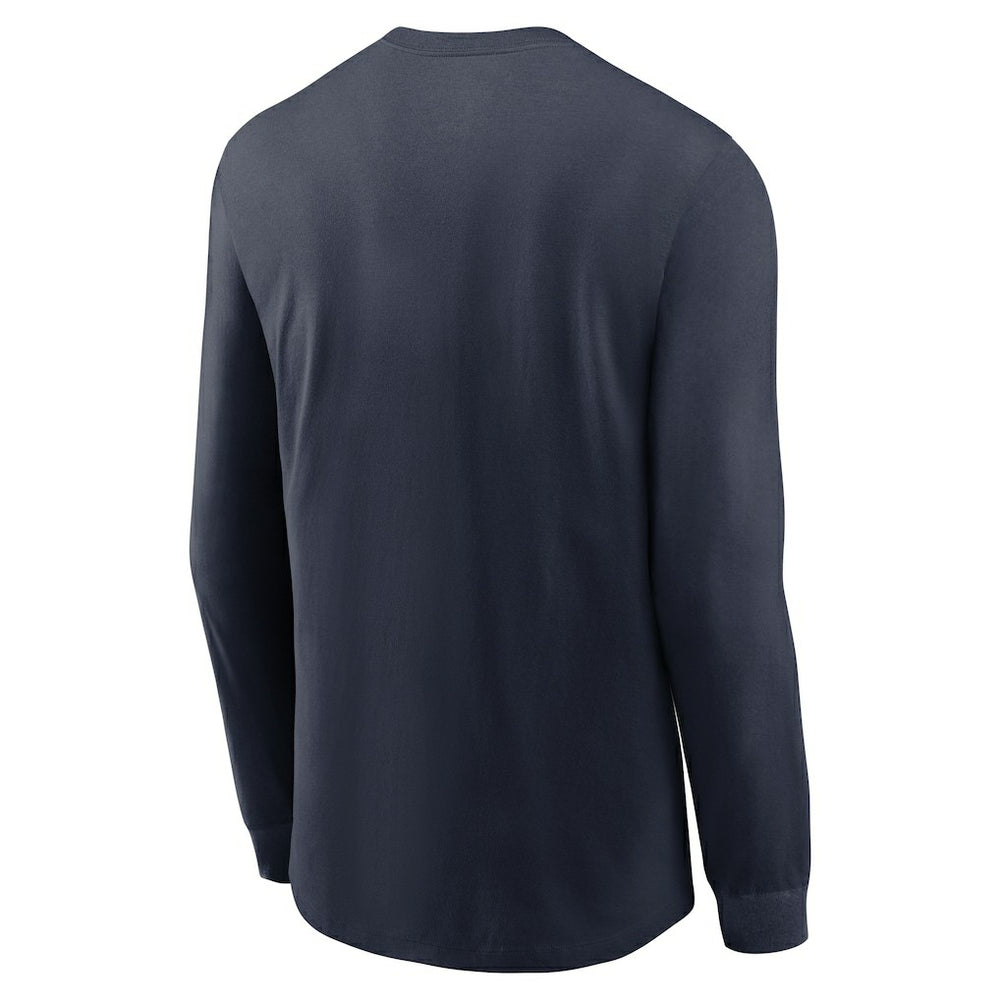 Chicago Bears Play to Win Essential Long Sleeve T-Shirt - Navy sale