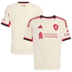 Liverpool Youth 2025/26 Away Replica Jersey - White sale