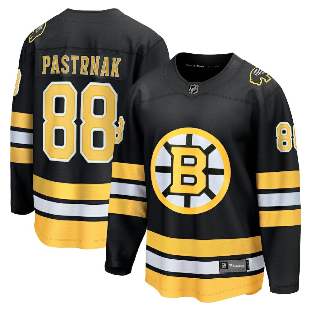 David Pastrnak Boston Bruins Fanatics Home Breakaway Player Jersey - Black Jerseys