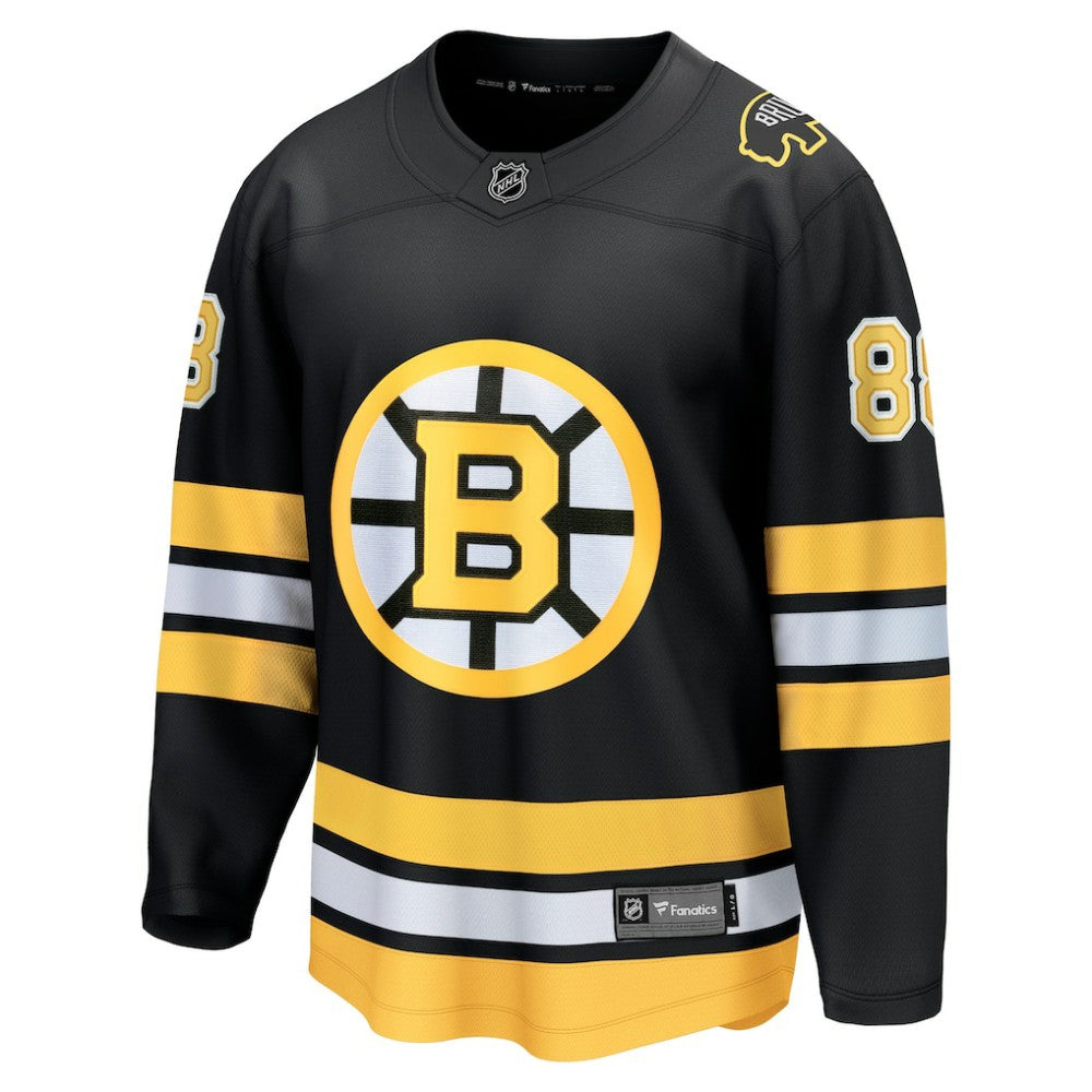 David Pastrnak Boston Bruins Fanatics Home Breakaway Player Jersey - Black Jerseys