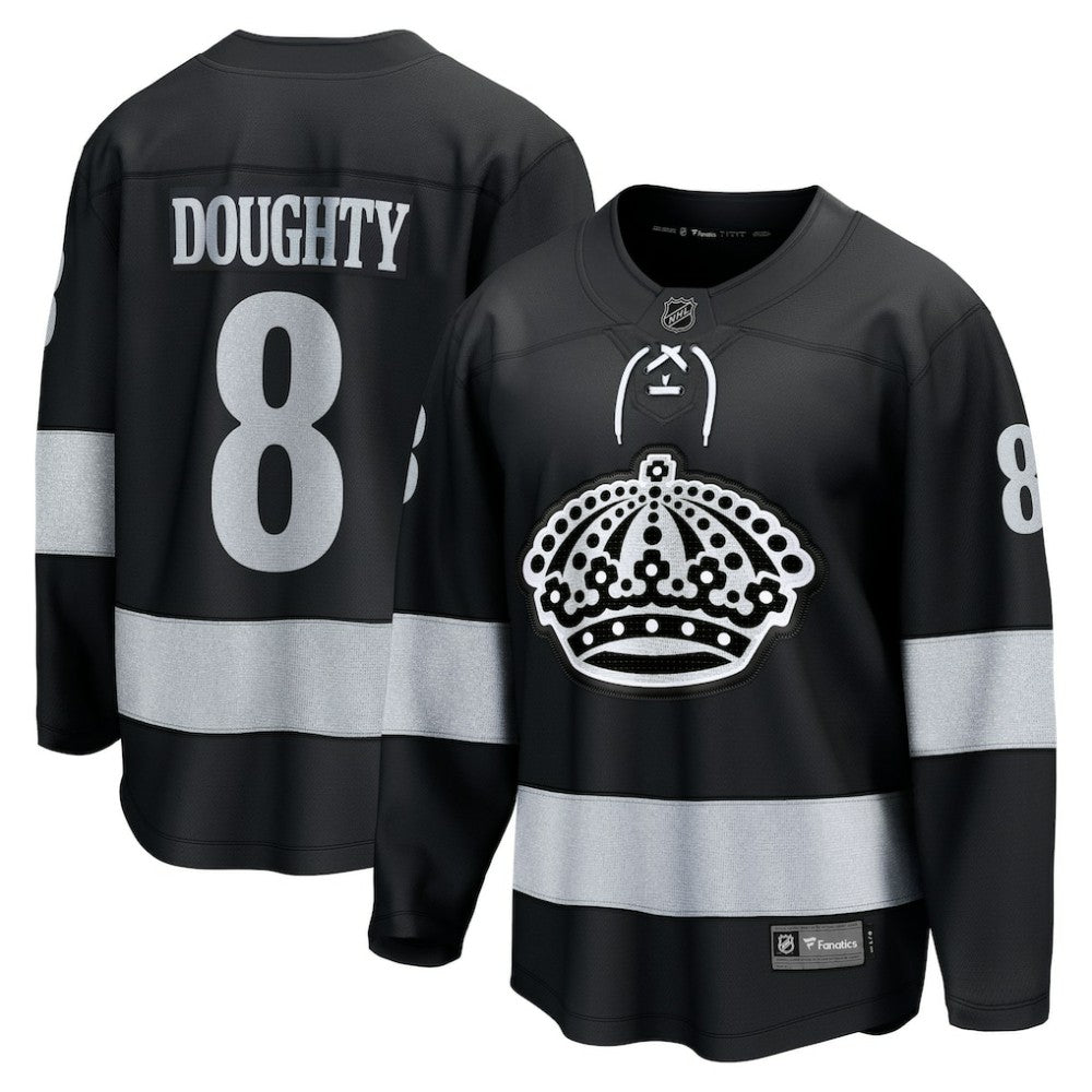 Drew Doughty Los Angeles Kings Fanatics Alternate Breakaway Jersey - Black Jerseys
