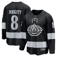 Drew Doughty Los Angeles Kings Fanatics Alternate Breakaway Jersey - Black Jerseys