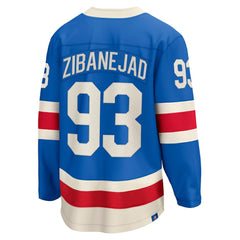 Mika Zibanejad New York Rangers Fanatics Centennial Breakaway Jersey - Blue Jerseys