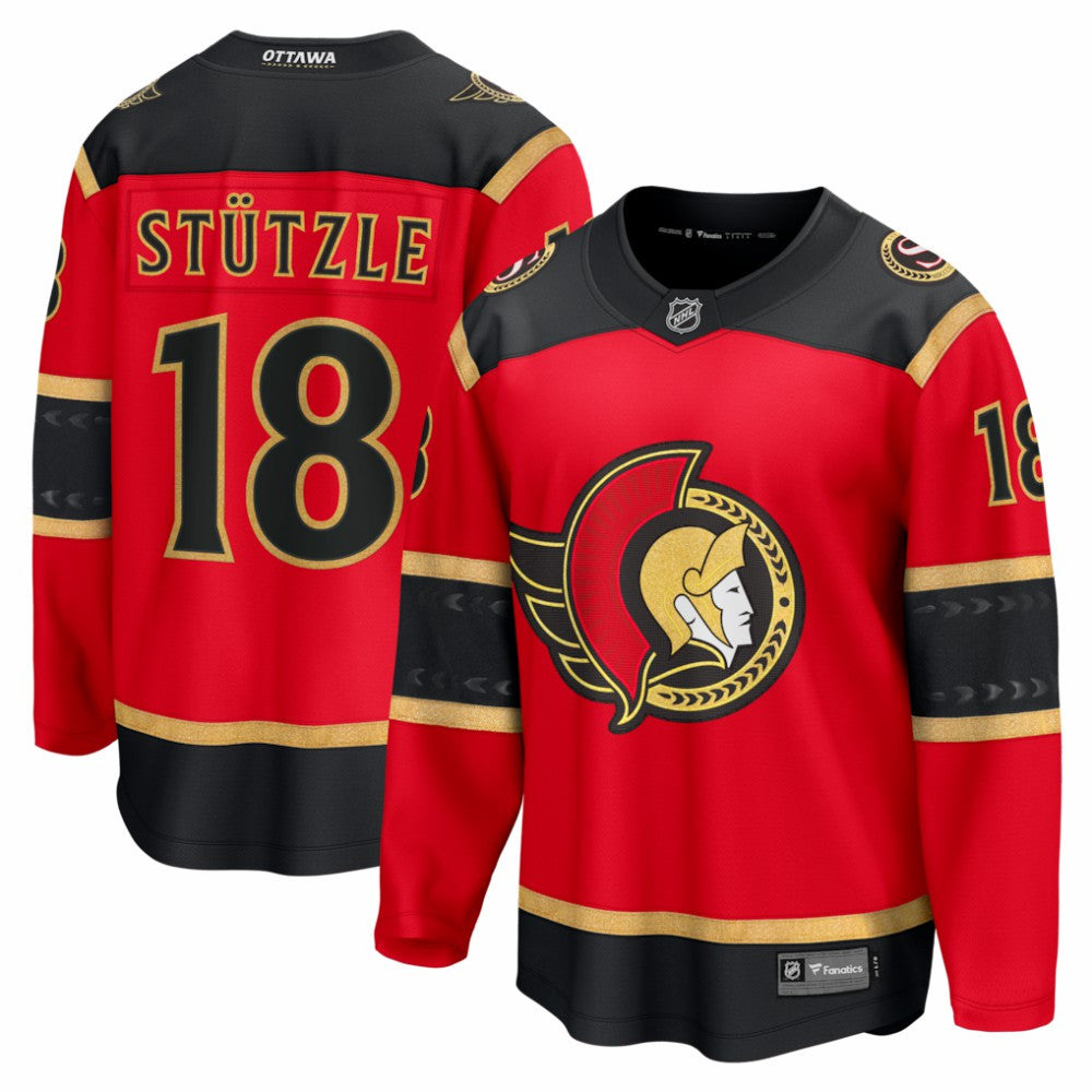 Tim Stutzle Ottawa Senators Fanatics Alternate Breakaway Jersey - Red Jerseys