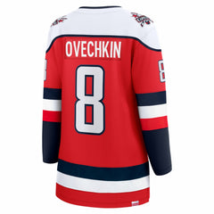 Alexander Ovechkin Washington Capitals Fanatics Women's Alternate Breakaway Player Jersey - Red Jerseys