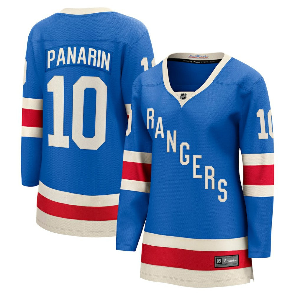 Artemi Panarin New York Rangers Fanatics Women's Centennial Breakaway Jersey - Blue Jerseys