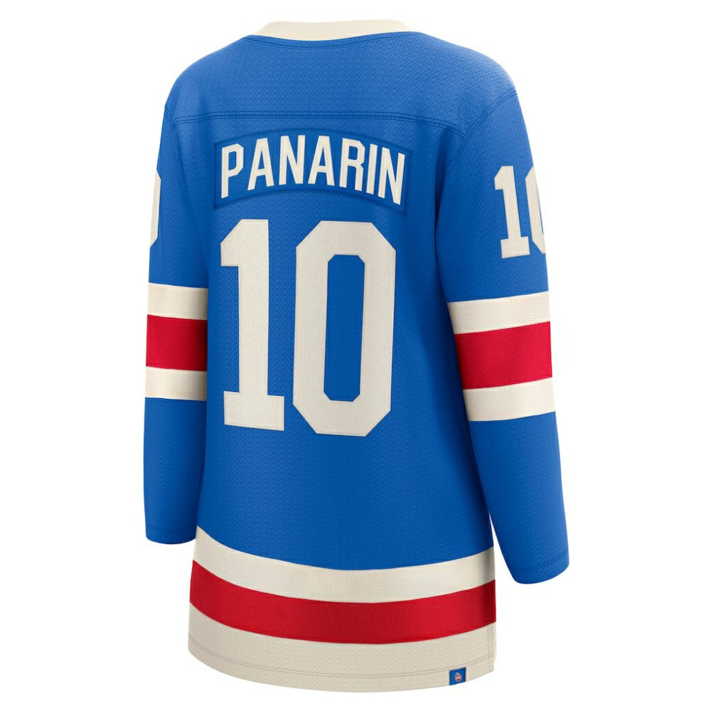 Artemi Panarin New York Rangers Fanatics Women's Centennial Breakaway Jersey - Blue Jerseys