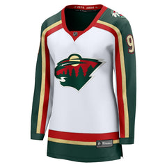 Kirill Kaprizov Minnesota Wild Fanatics Women's 25th Anniversary Breakaway Player Jersey - White Jerseys