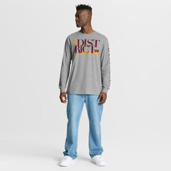 Washington Commanders Hometown Sweep Legacy Long Sleeve T-Shirt - Heather Gray for sale
