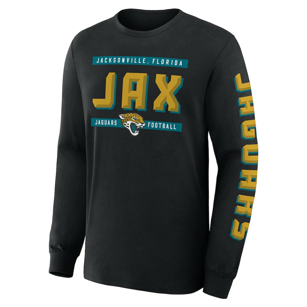 Jacksonville Jaguars Hometown Sweep Legacy Long Sleeve T-Shirt - Black discount