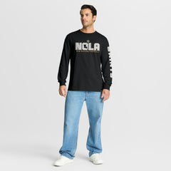 New Orleans Saints Hometown Sweep Legacy Long Sleeve T-Shirt - Black online