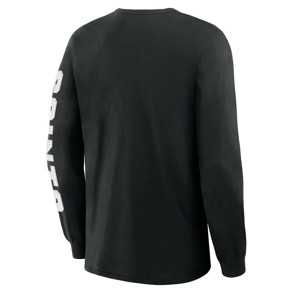 New Orleans Saints Hometown Sweep Legacy Long Sleeve T-Shirt - Black online