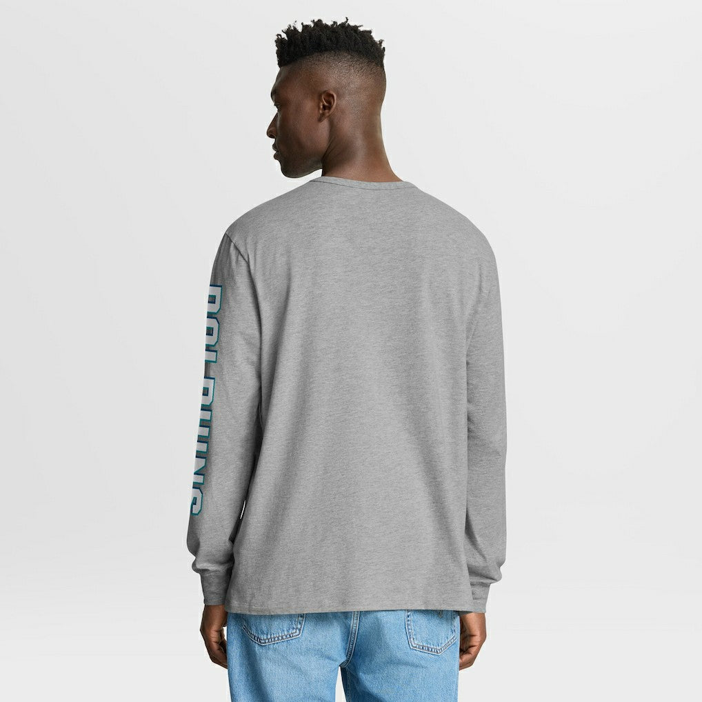 Miami Dolphins Hometown Sweep Legacy Long Sleeve T-Shirt - Heather Gray sale