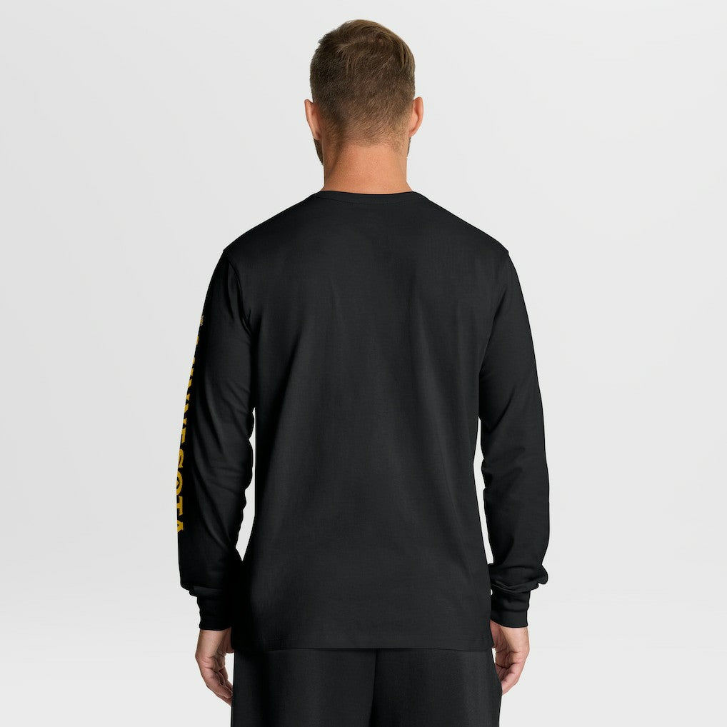 Minnesota Vikings Hometown Sweep Legacy Long Sleeve T-Shirt - Black cheap