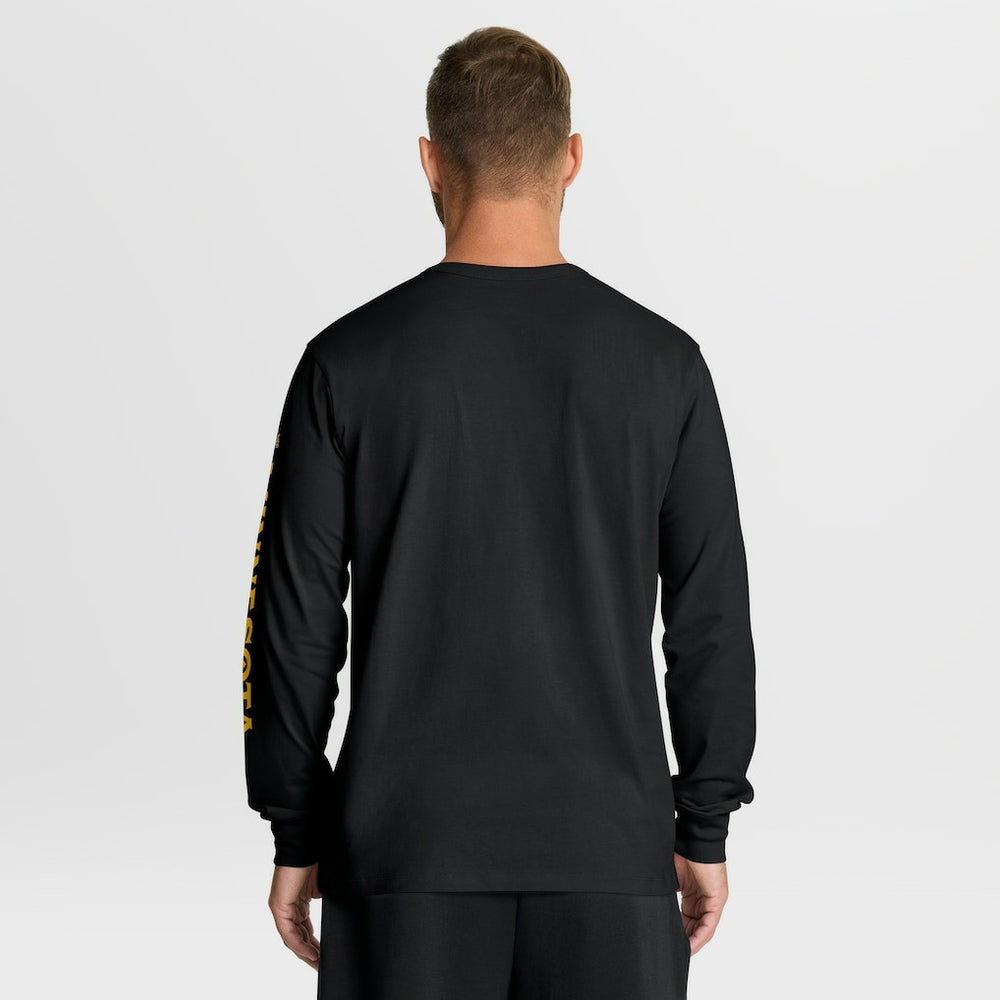 Minnesota Vikings Hometown Sweep Legacy Long Sleeve T-Shirt - Black cheap