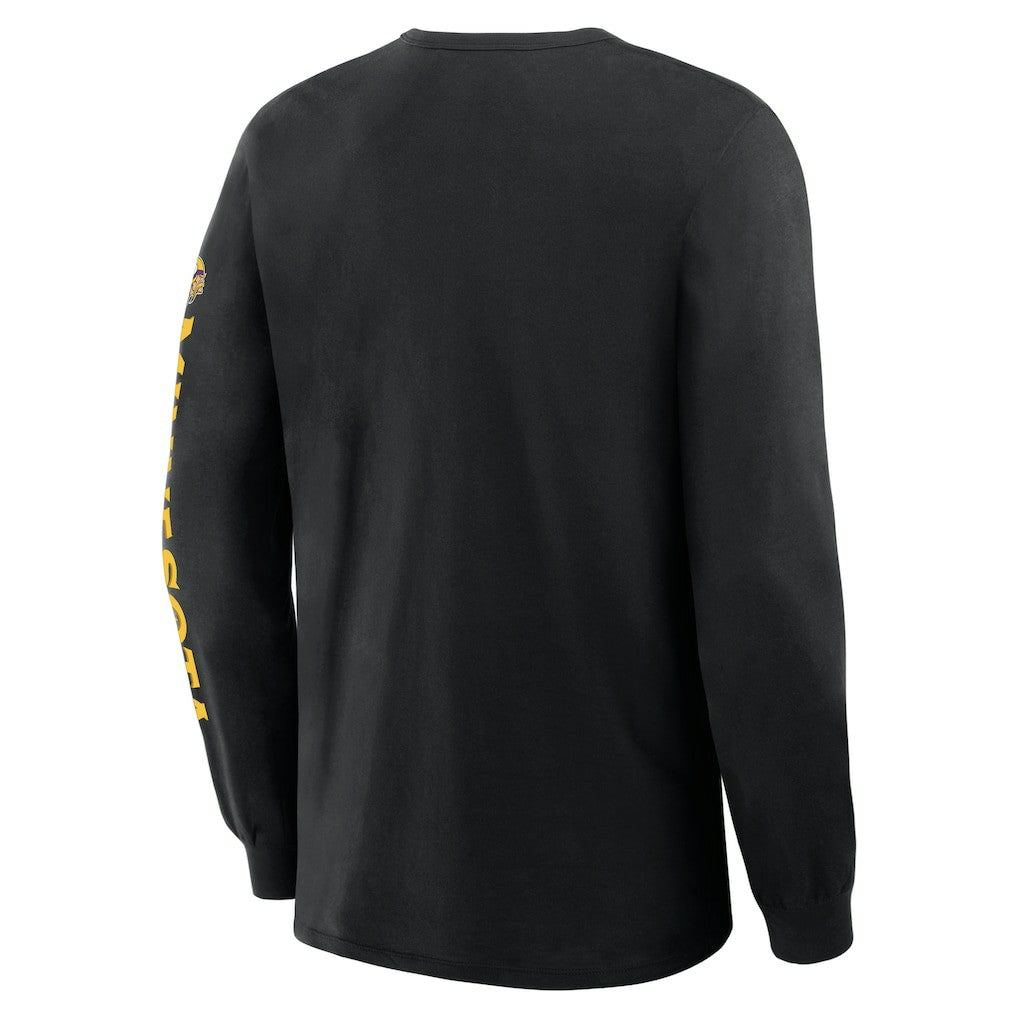 Minnesota Vikings Hometown Sweep Legacy Long Sleeve T-Shirt - Black cheap
