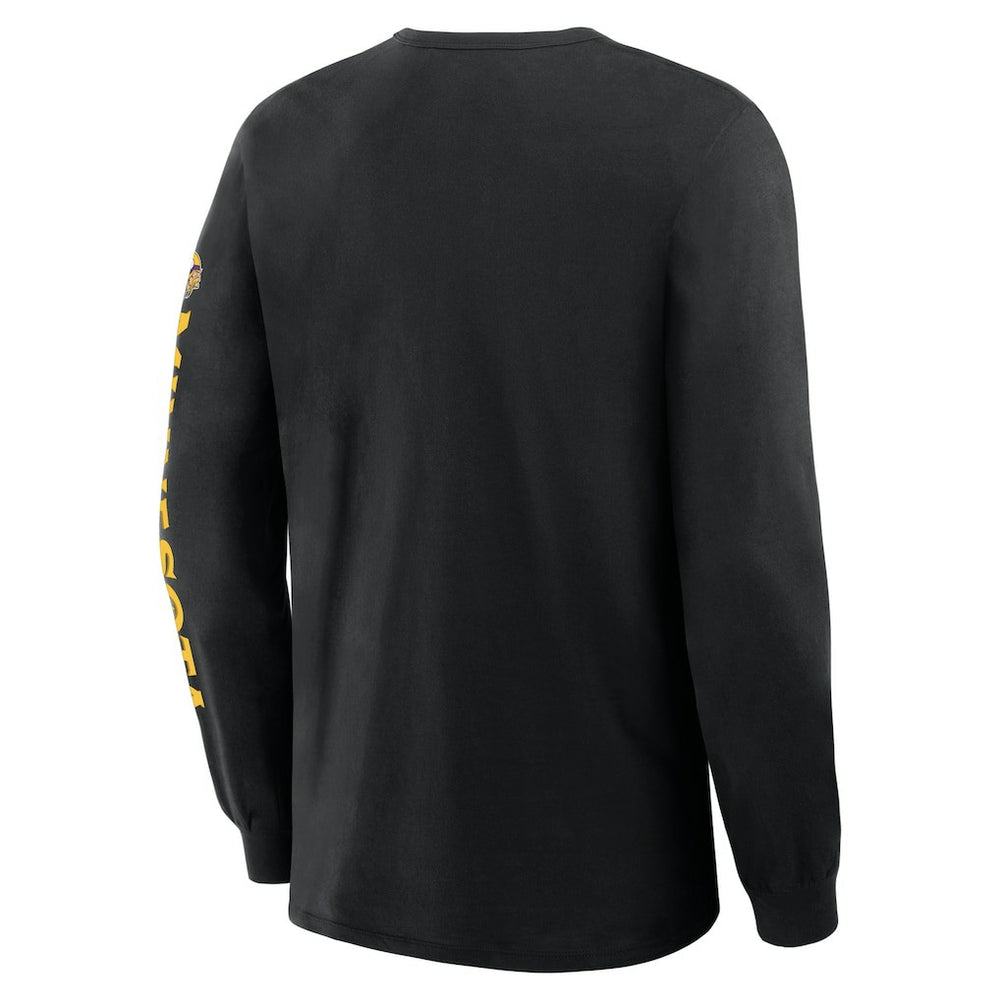 Minnesota Vikings Hometown Sweep Legacy Long Sleeve T-Shirt - Black cheap