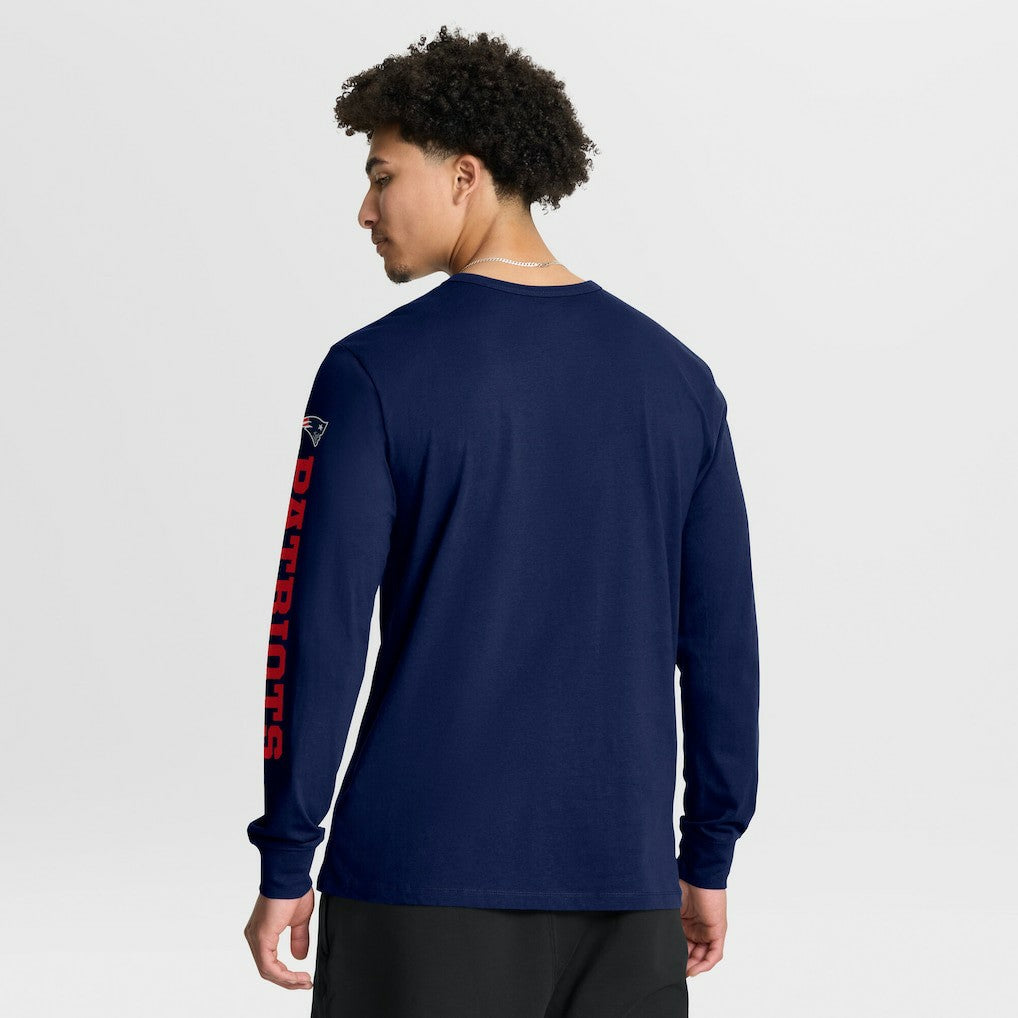 New England Patriots Hometown Sweep Legacy Long Sleeve T-Shirt - Navy online